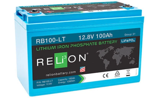 Relion RB100-LT Lithium Batterie 12 V / 100 Ah -Camping Verkauf 250884 1766418