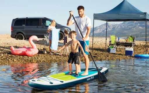 Camptime Naos 10.0 SUP Set Aufblasbares Stand Up Paddling-Board Inkl. Paddel Und Luftpumpe -Camping Verkauf 335895 2250520