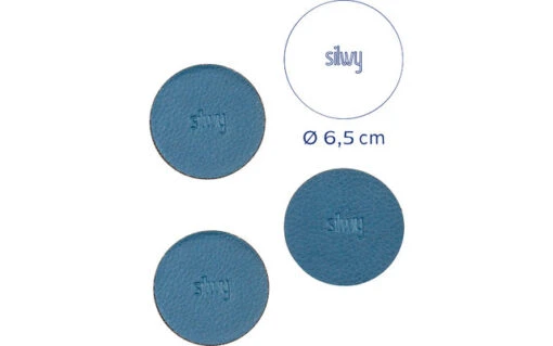 Silwy® Magnet-Pads 6,5 Cm 4er Set Schwarz -Camping Verkauf 336518 2524240