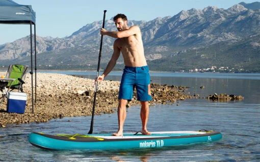 Camptime Polaris 11.0 SUP Set Aufblasbares Stand Up Paddling-Board Inkl. Paddel Und Luftpumpe -Camping Verkauf 343419 2631317