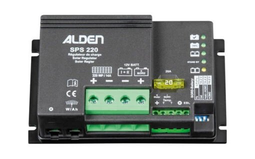 Alden High Power Easy Mount Solarset 2 X 110 W Inkl. SPS Solarregler 220 W -Camping Verkauf 345350 2701838