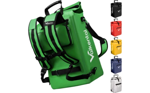 Valkental ValkOne 3-in-1 Fahrradtasche 25 Liter Gelb -Camping Verkauf 643677 4903229