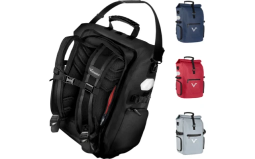 Valkental ValkPro 3-in-1 Fahrradtasche 26 Liter Grau-reflektierend -Camping Verkauf 646071 4601388 1