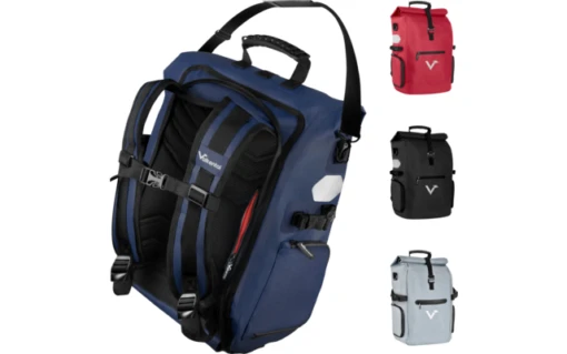 Valkental ValkPro 3-in-1 Fahrradtasche 26 Liter Grau-reflektierend -Camping Verkauf 646113 4601394 1