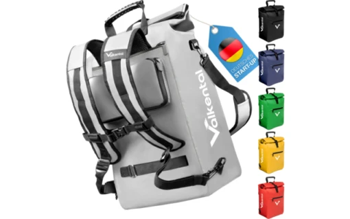 Valkental ValkOne 3-in-1 Fahrradtasche 25 Liter Gelb -Camping Verkauf 666834 4903253