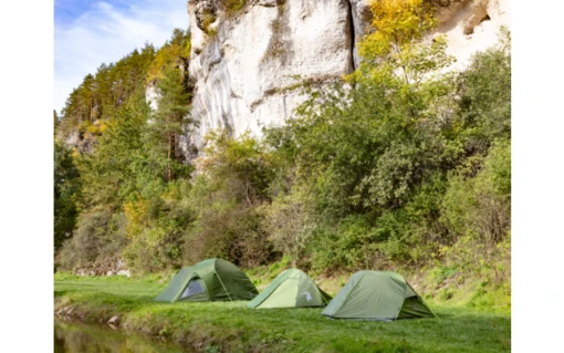 Mountain Guide Malo III Trekkingzelt Dunkelgrün -Camping Verkauf 695981 4861115